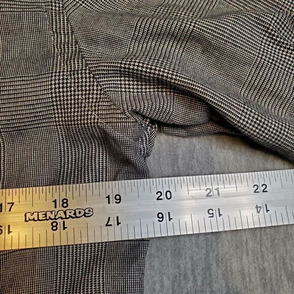 J Crew Shirt Mens Medium Gray Slim Fit Checkered Button Up - Picture 6 of 9